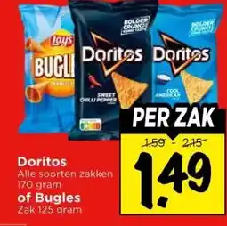 Vomar Voordeelmarkt Doritos of Bugles aanbieding