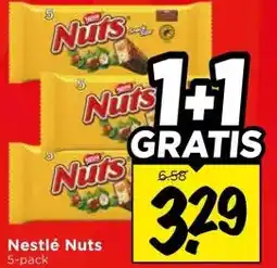Vomar Voordeelmarkt Nestlé Nuts aanbieding