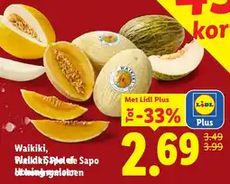 Lidl Waikiki Meloen aanbieding