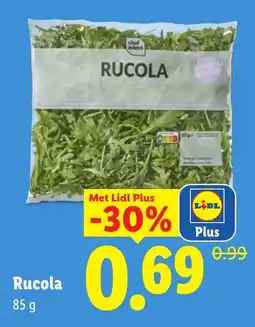 Lidl Rucola aanbieding
