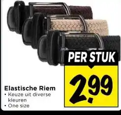 Vomar Voordeelmarkt Elastische Riem aanbieding