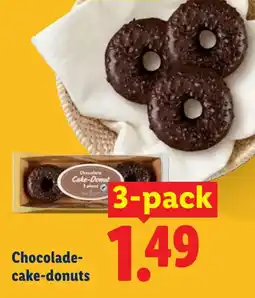 Lidl Chocolate Cake-Donut aanbieding