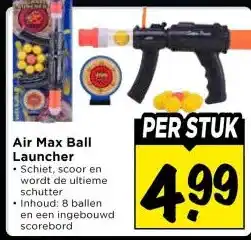 Vomar Voordeelmarkt Air Max Ball Launcher aanbieding