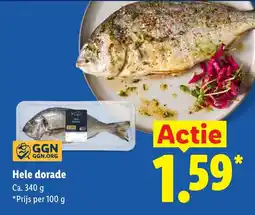 Lidl Hele dorade aanbieding