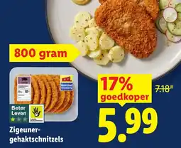 Lidl Zigeuner-gehaktschnitzels aanbieding