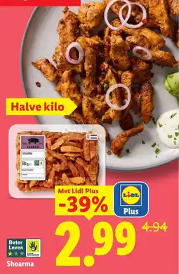 Lidl Shoarma aanbieding