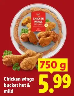 Lidl Chicken wings bucket hot & mild aanbieding