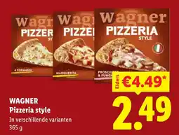 Lidl Wagner Pizzeria style aanbieding