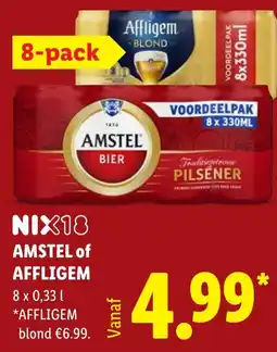 Lidl Amstel of Affligem aanbieding