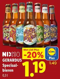 Lidl Gerardus Speciaal-bieren aanbieding
