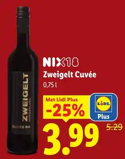 Lidl Zweigelt Cuvée aanbieding