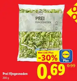 Lidl Chef Select Prei fijngesneden aanbieding