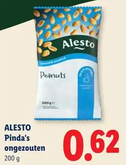 Lidl Alesto Pinda's ongezouten aanbieding