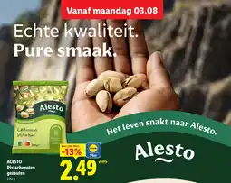 Lidl Alesto Pistachenoten aanbieding