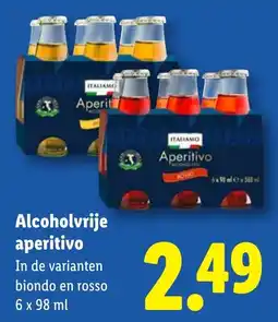 Lidl Italiamo Aperitivo aanbieding