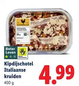 Lidl Kipdijschotel Italiaanse kruiden aanbieding