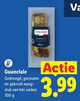 Lidl Italiamo Guanciale aanbieding