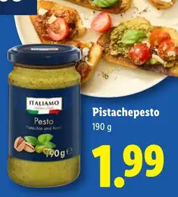 Lidl Italiampo Pistachepesto aanbieding