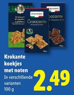 Lidl Italiamo Krokkante koekjes aanbieding