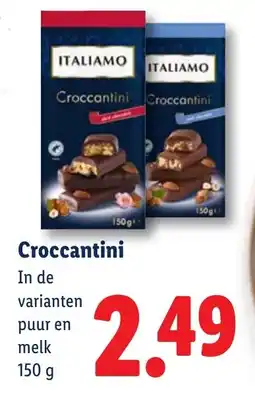 Lidl Italiamo Croccantini aanbieding