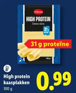 Lidl High protein kaasplakken aanbieding