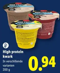 Lidl High protein kwark aanbieding