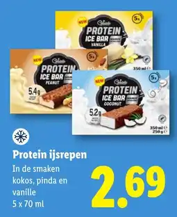 Lidl Protein Ijsrepen aanbieding