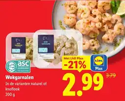 Lidl Wokgarnalen aanbieding