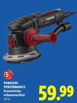 Lidl Parkside performance excentrische schuurmachine aanbieding