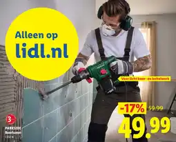 Lidl Parkside Boorhamer aanbieding
