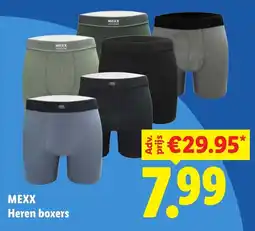 Lidl Mexx heren boxers aanbieding