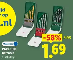 Lidl Parkside Borensset aanbieding