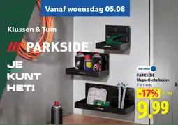 Lidl Parkside magnetische bakjes aanbieding