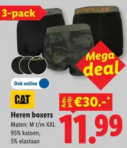 Lidl Heren boxers aanbieding