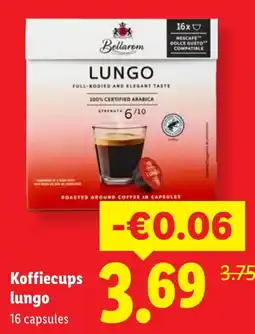 Lidl Bellarom Koffiecapsules Lungo aanbieding