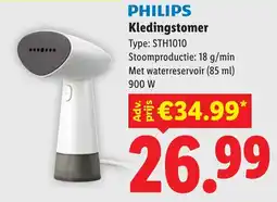 Lidl Philips Kledingstomer aanbieding