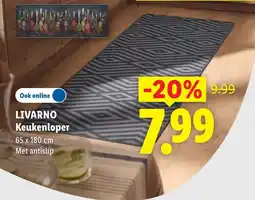Lidl Livarno Keukenloper aanbieding