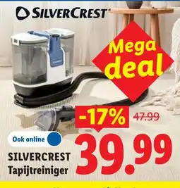 Lidl Silvercrest tapijt reiniger aanbieding