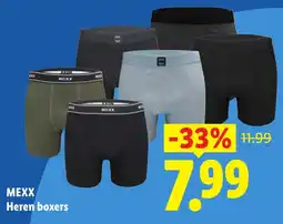 Lidl MEXX Heren boxers aanbieding