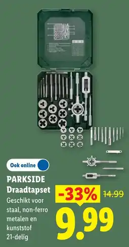 Lidl Parkside Draadtapset aanbieding