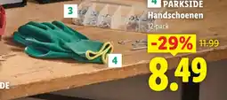 Lidl Parkside Handschoenen aanbieding