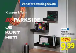 Lidl Parkside magnetische bakjes aanbieding