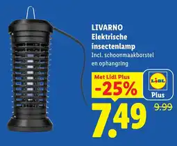 Lidl Livarno Elektrische insectenlamp aanbieding
