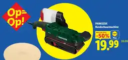 Lidl Parkside Bandschuurmachine aanbieding