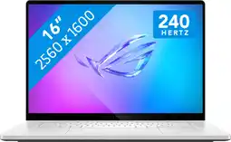 MediaMarkt Asus Rog Zephyrus G16 Gu605cr-qr111w - 16 Inch Core Ultra 9 285h 32 Gb 1 Tb Geforce Rtx 5070 Ti aanbieding