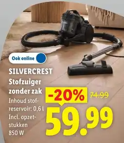 Lidl Silvercrest Stofzuiger aanbieding