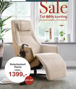 INHOUSE Relaxfauteuil Marlia aanbieding