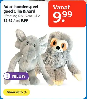 Pets Place Adori hondenspeel- goed Ollie & Aard aanbieding