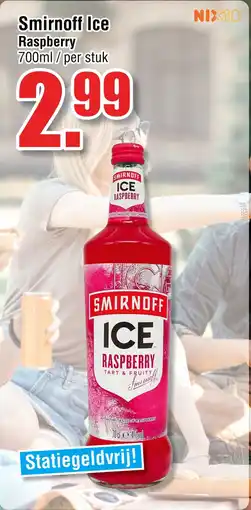 Ter Huurne Holland Markt Smirnoff Ice Raspberry aanbieding