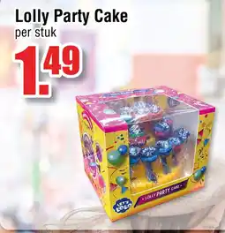Ter Huurne Holland Markt Let's Lolo Lolly Party Cake aanbieding
